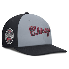 Chicago White Sox Pro Performance Snapback Hat Gray/Navy | Nike