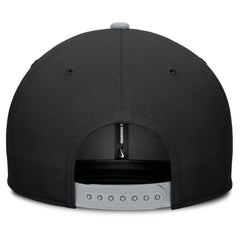 Chicago White Sox Pro Performance Snapback Hat Black/Gray | Nike