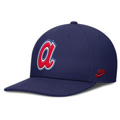 Atlanta Braves Pro Performance Snapback Hat Navy | Nike