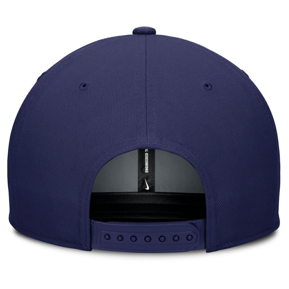 Atlanta Braves Pro Performance Snapback Hat Navy | Nike