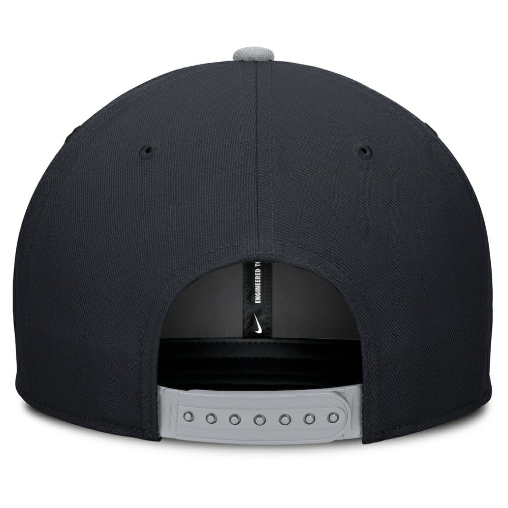 New York Yankees Pro Performance Snapback Hat Navy/Gray | Nike