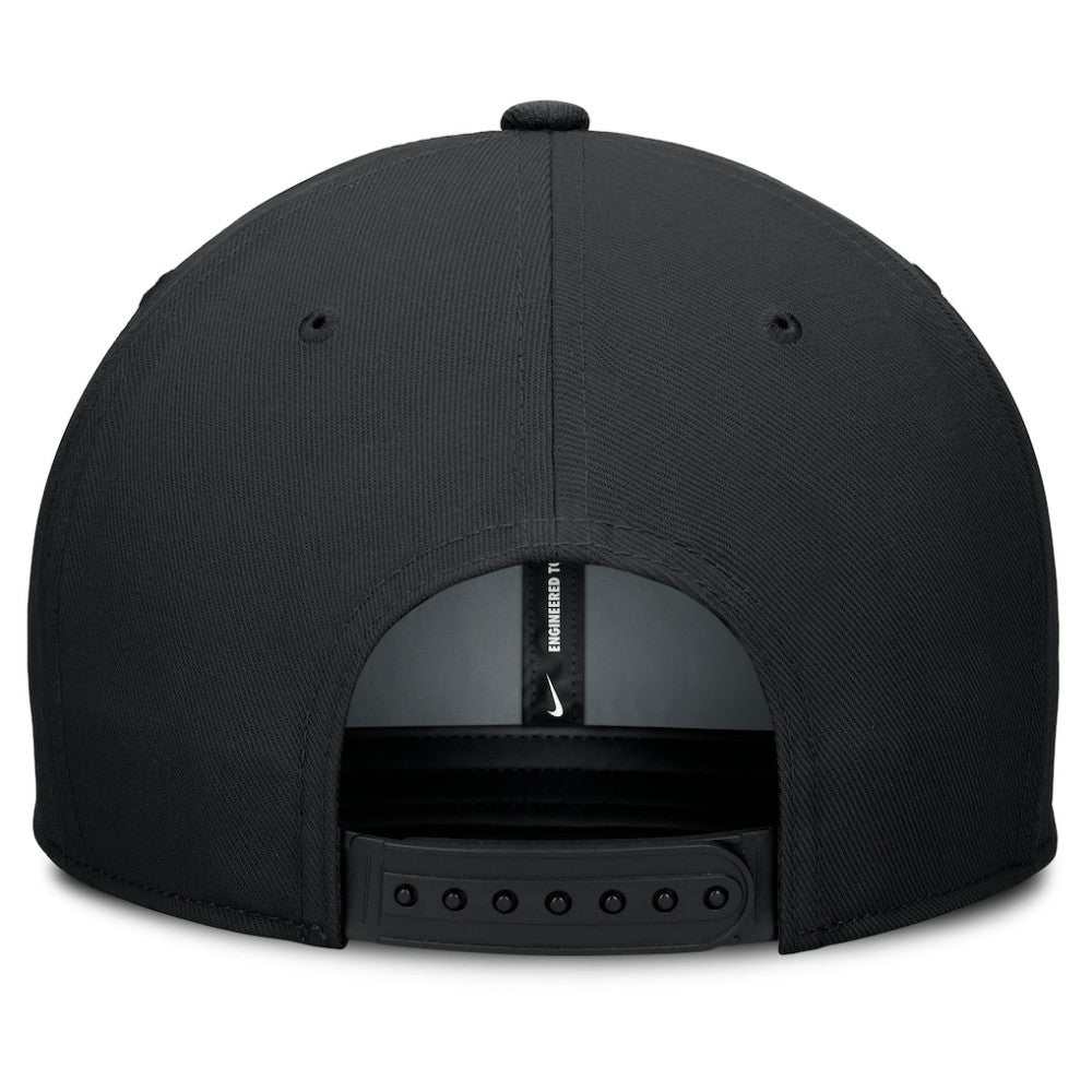 San Francisco Giants Pro Performance Snapback Hat Black | Nike