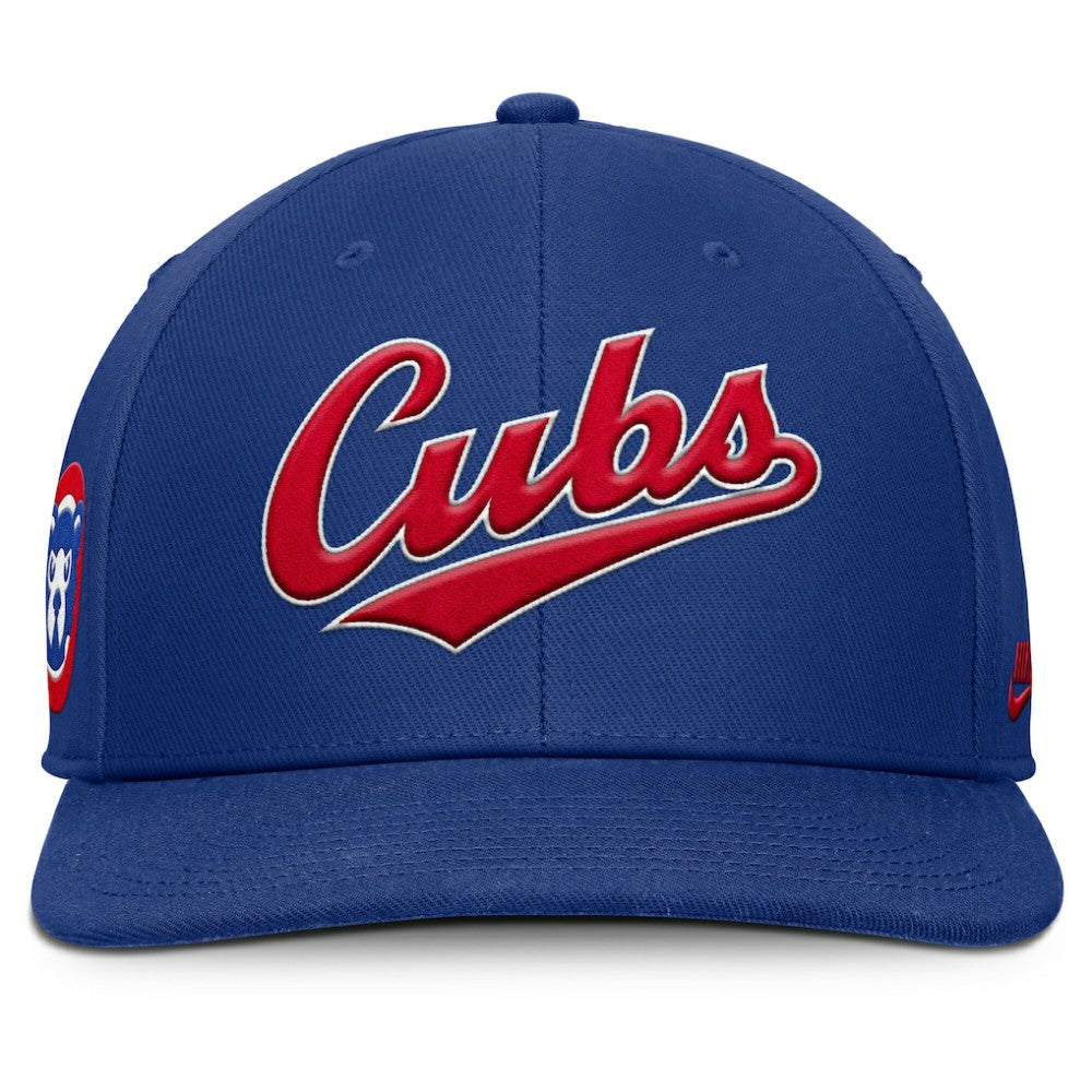 Chicago Cubs Pro Performance Snapback Hat Royal | Nike