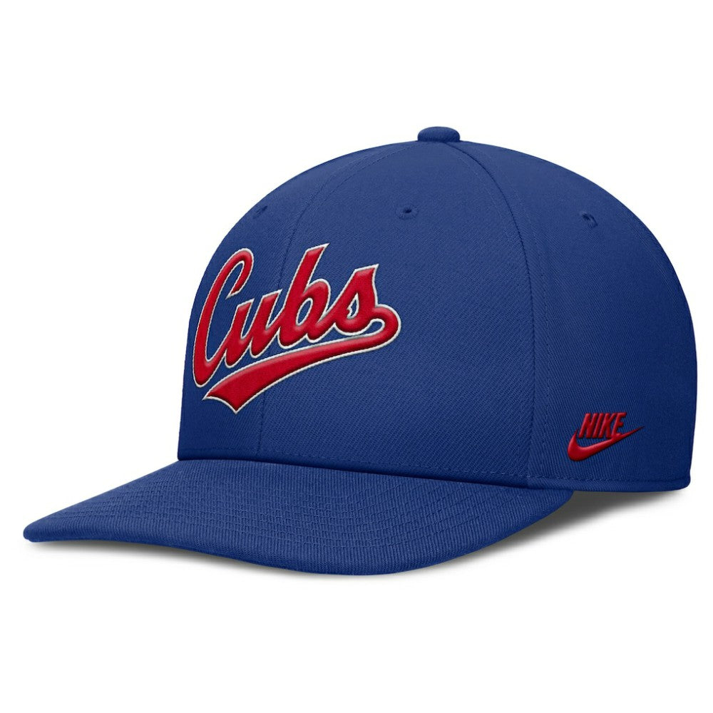 Chicago Cubs Pro Performance Snapback Hat Royal | Nike