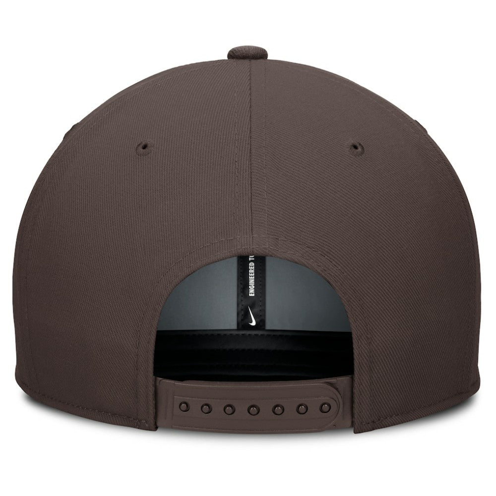 San Diego Padres Pro Performance Snapback Hat Brown | Nike