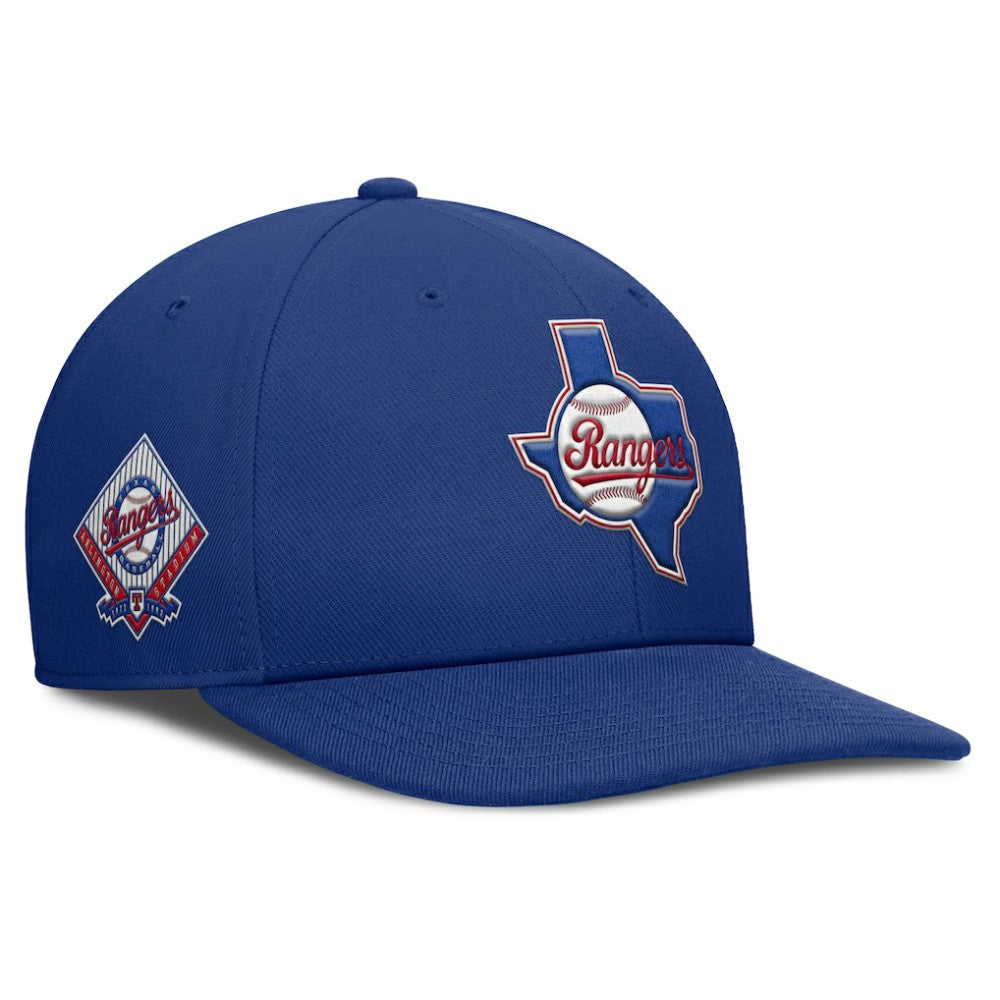 Texas Rangers Pro Performance Snapback Hat Royal | Nike