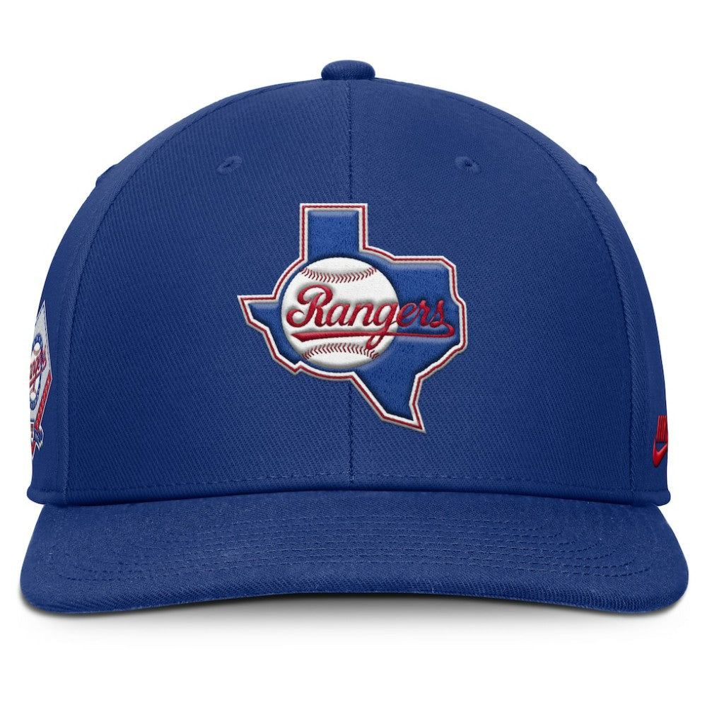 Texas Rangers Pro Performance Snapback Hat Royal | Nike