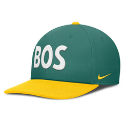Boston Red Sox 2025 City Connect Pro Performance Snapback Hat Green/Yellow | Nike