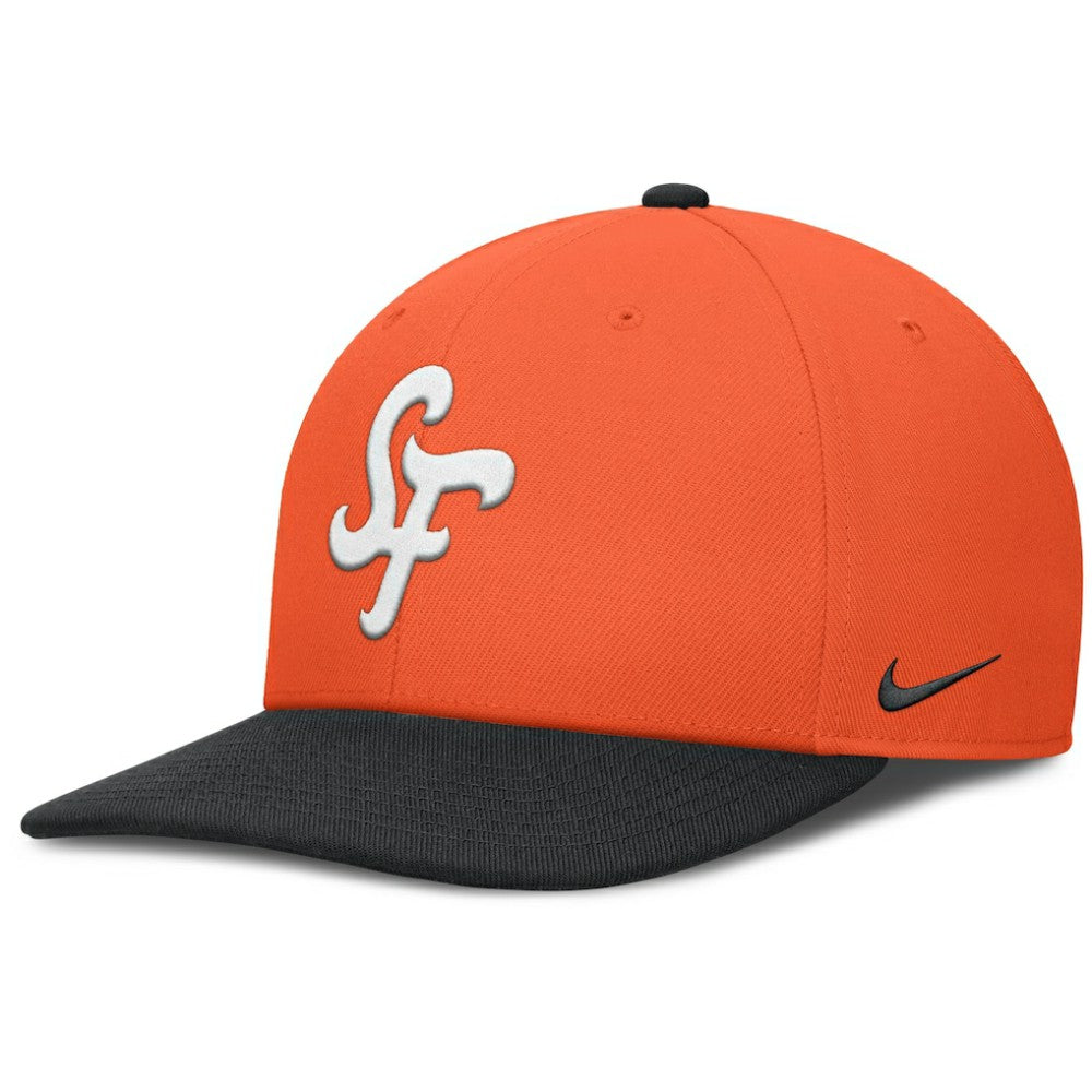 San Francisco Giants 2025 City Connect Pro Performance Snapback Hat Orange | Nike
