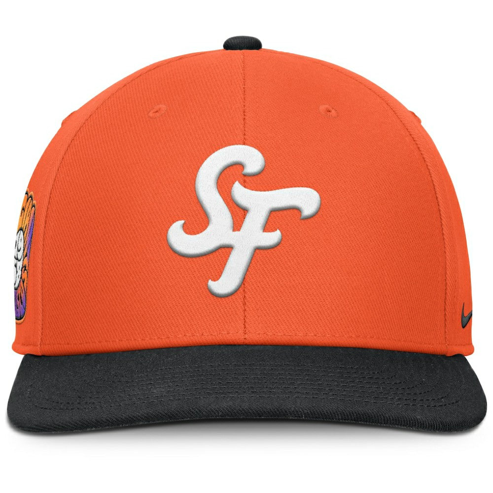 San Francisco Giants 2025 City Connect Pro Performance Snapback Hat Orange | Nike