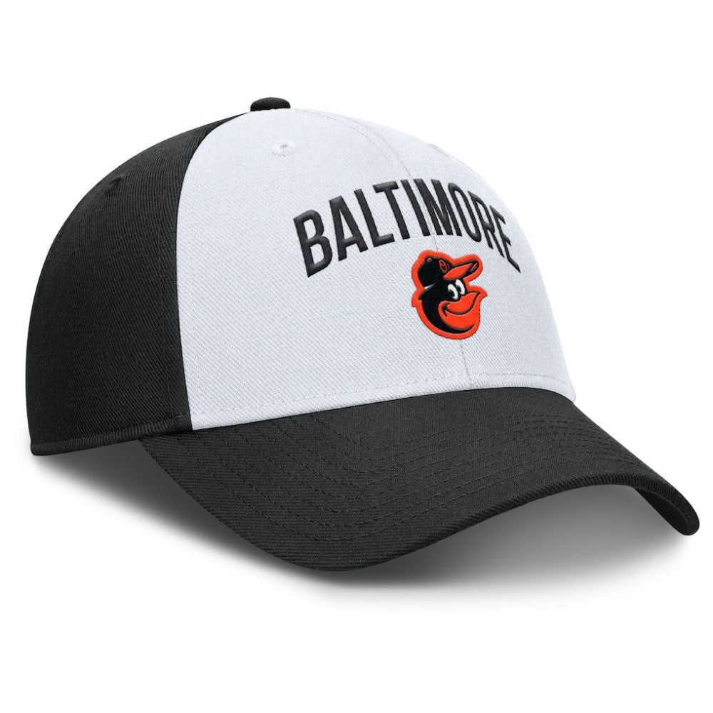 Baltimore Orioles Club Performance Adjustable Hat White/Black | Nike