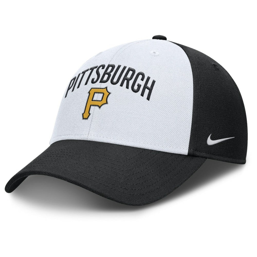 Pittsburgh Pirates Club Performance Adjustable Hat White/Black | Nike