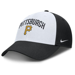 Pittsburgh Pirates Club Performance Adjustable Hat White/Black | Nike