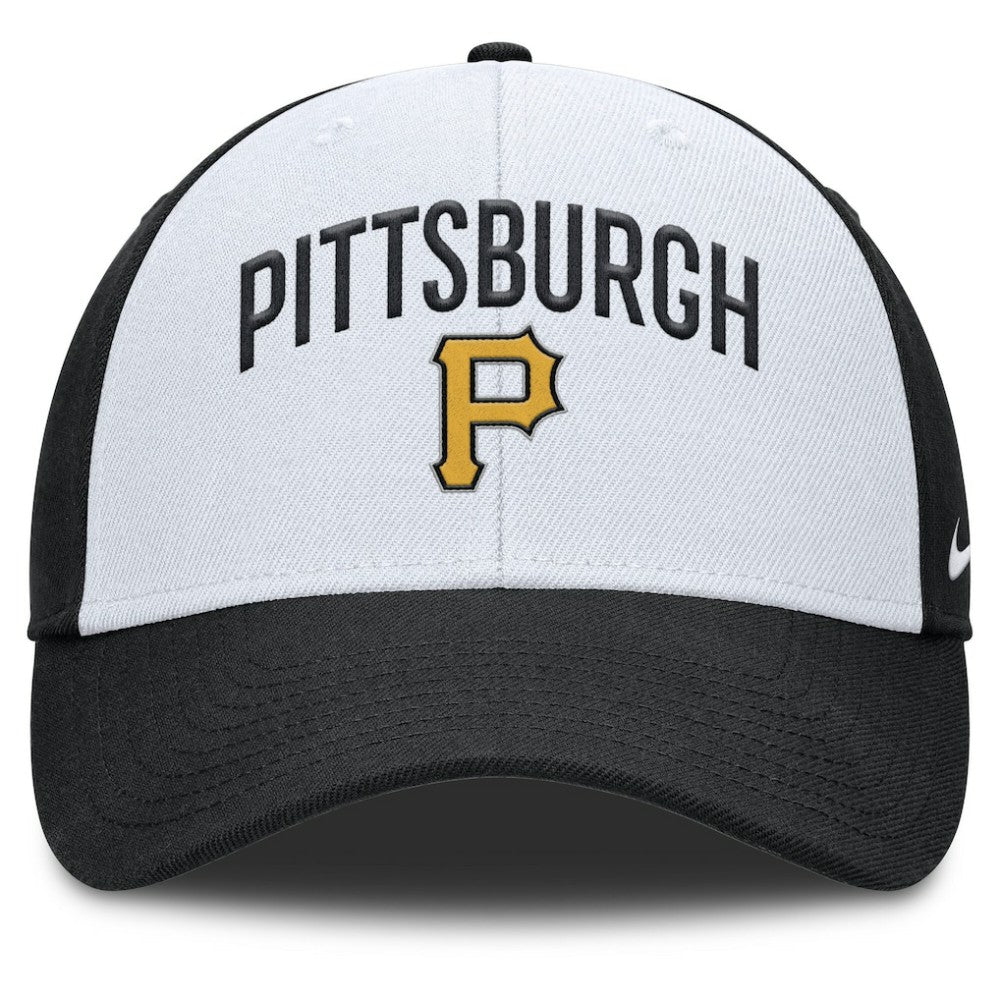 Pittsburgh Pirates Club Performance Adjustable Hat White/Black | Nike