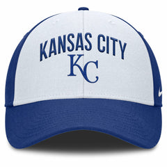 Kansas City Royals Club Performance Adjustable Hat White/Royal | Nike
