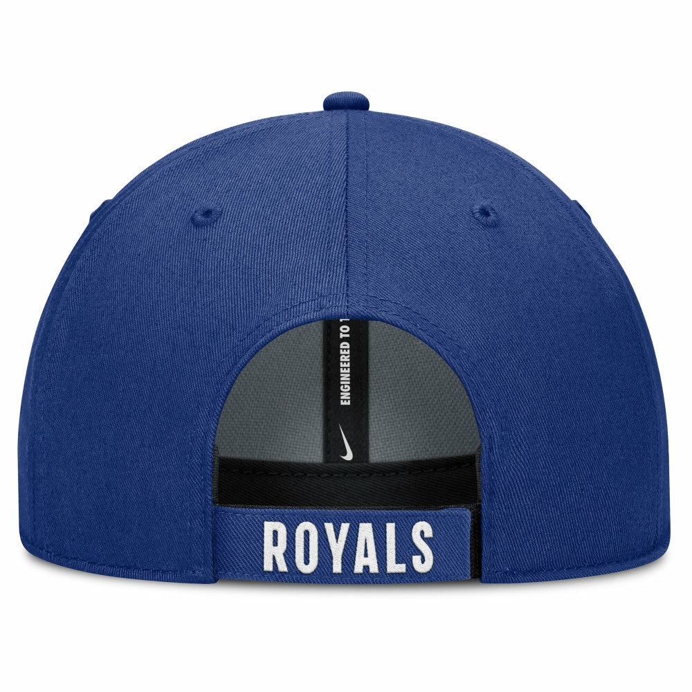 Kansas City Royals Club Performance Adjustable Hat White/Royal | Nike