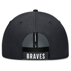Atlanta Braves Club Performance Adjustable Hat White/Navy | Nike