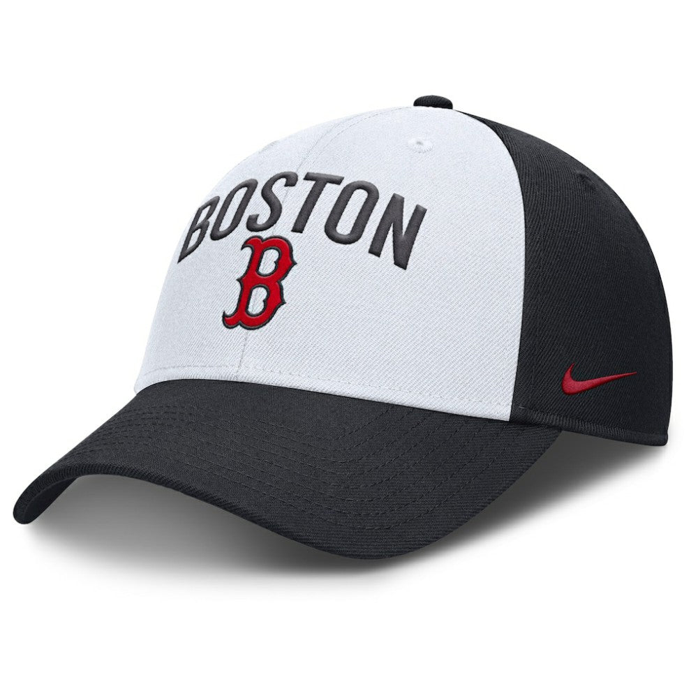 Boston Red Sox Club Performance Adjustable Hat White/Navy | Nike