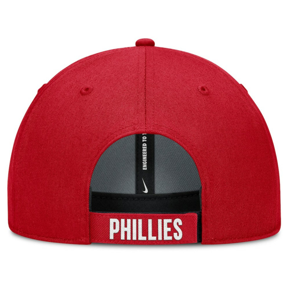 Philadelphia Phillies Club Performance Adjustable Hat White/Red | Nike