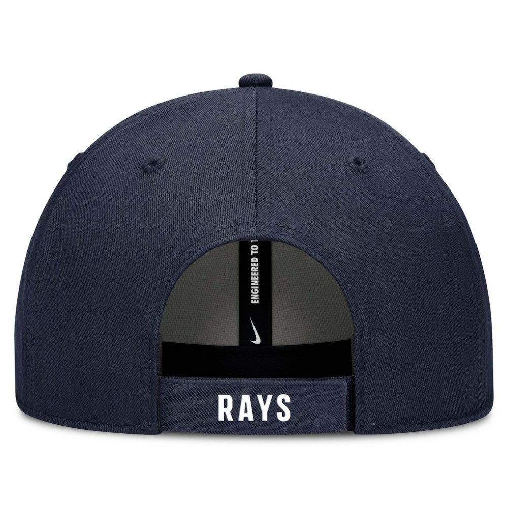 Tampa Bay Rays Club Performance Adjustable Hat White/Navy | Nike