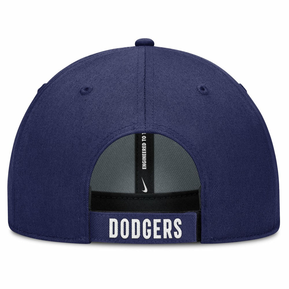 Los Angeles Dodgers Club Performance Adjustable Hat White/Royal | Nike