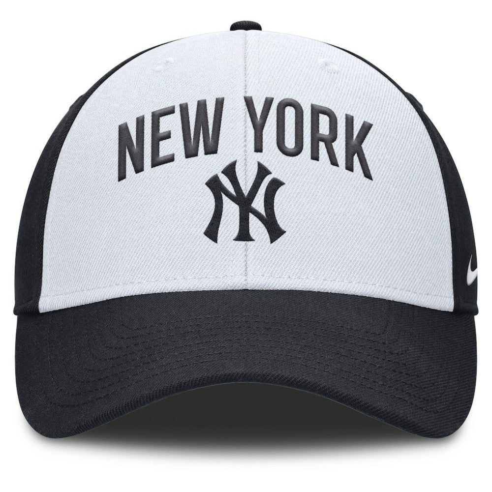 New York Yankees Club Performance Adjustable Hat White/Navy | Nike