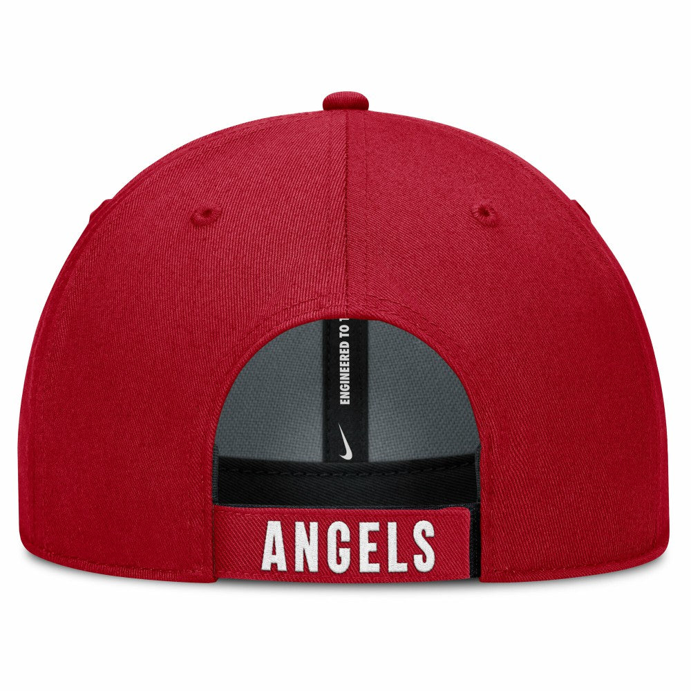 Los Angeles Angels Club Performance Adjustable Hat White/Red | Nike
