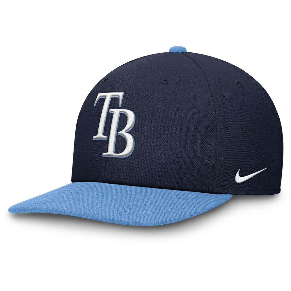 Tampa Bay Rays Pro Performance Snapback Hat Navy/Blue | Nike