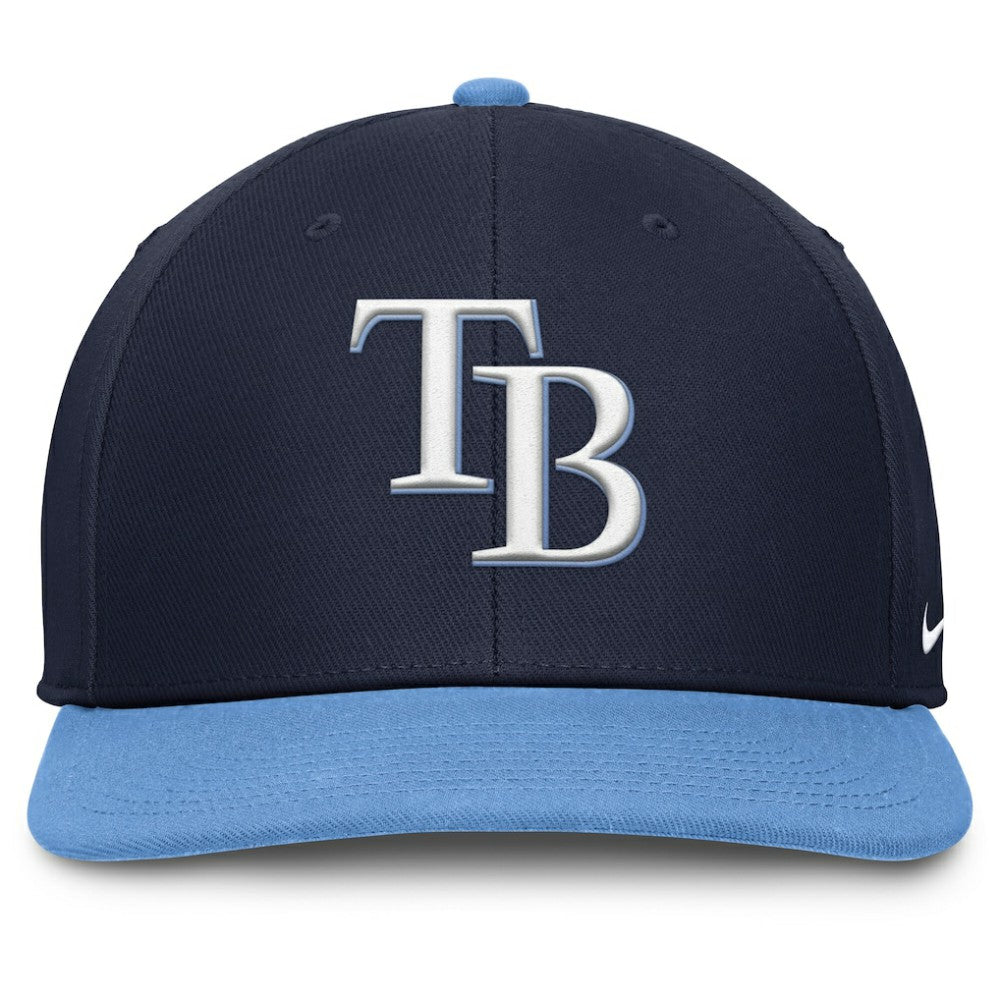 Tampa Bay Rays Pro Performance Snapback Hat Navy/Blue | Nike