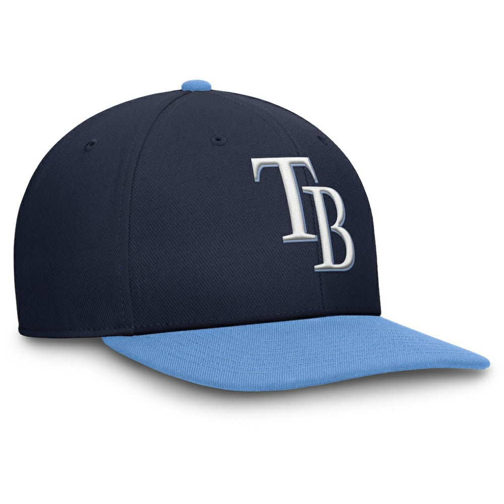 Tampa Bay Rays Pro Performance Snapback Hat Navy/Blue | Nike