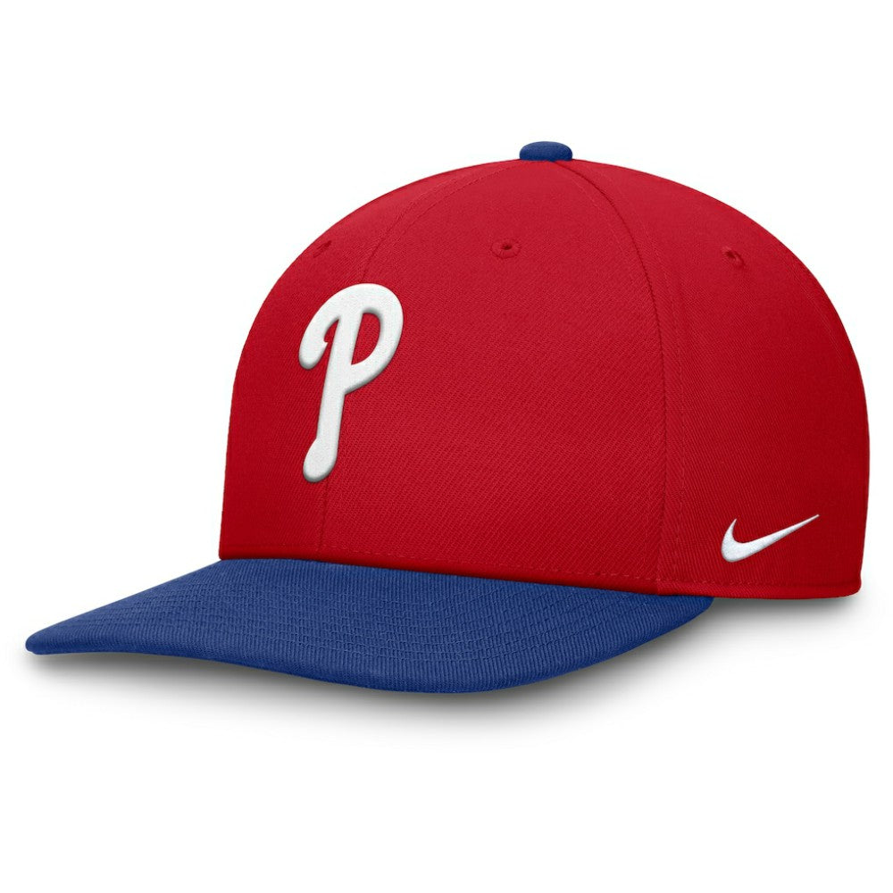 Philadelphia Phillies Pro Performance Snapback Hat Red/Royal | Nike