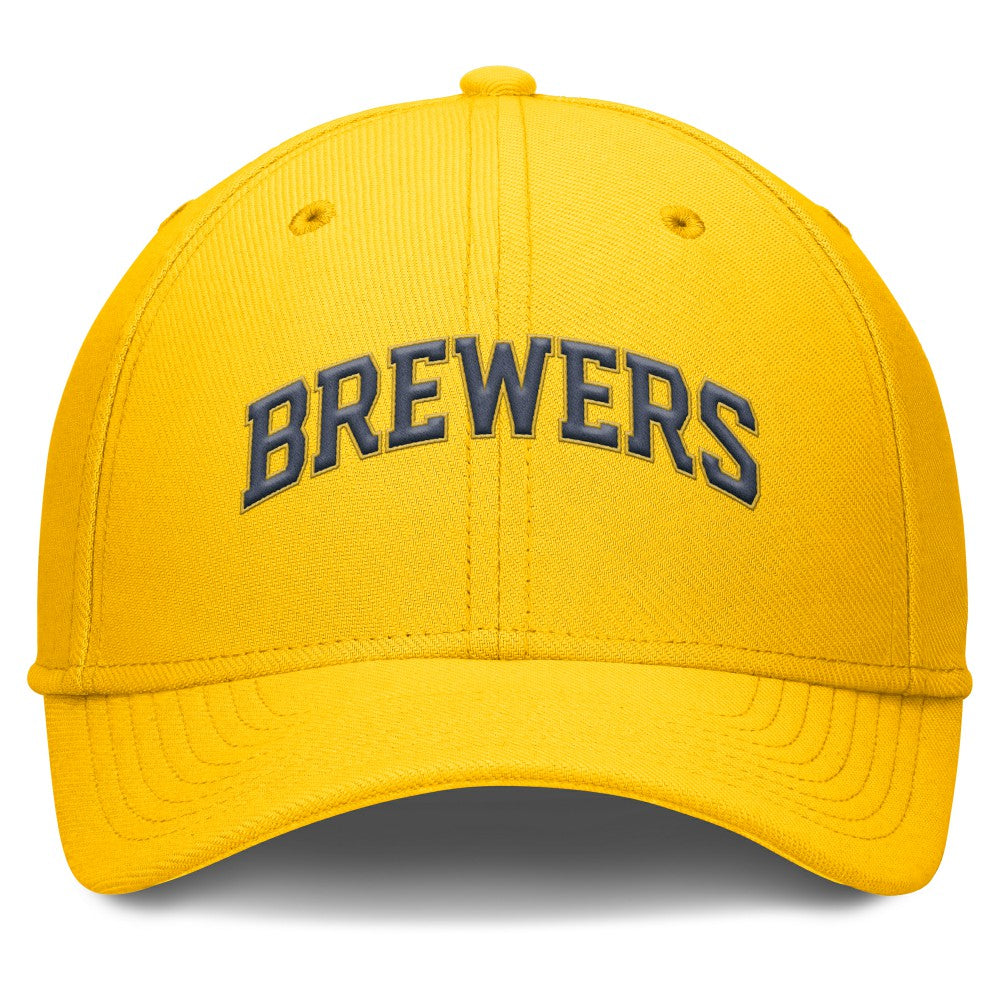 Milwaukee Brewers Rise Performance Flex Hat Gold | Nike