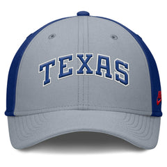 Texas Rangers Rise Swoosh Performance Flex Hat Gray/Royal | Nike