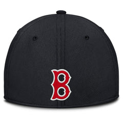 Boston Red Sox Rise Swoosh Performance Flex Hat Gray/Navy | Nike