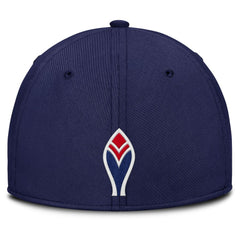 Atlanta Braves Rise Swoosh Performance Flex Hat Navy/Red | Nike