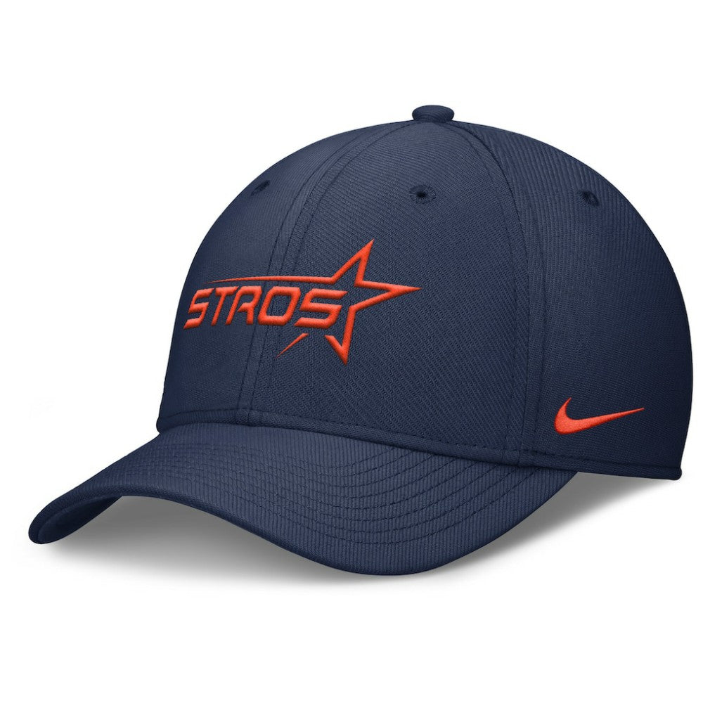 Houston Astros 2025 City Connect Rise Swoosh Performance Flex Hat Navy | Nike