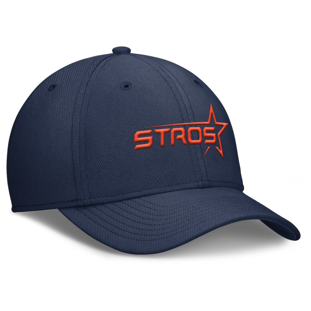 Houston Astros 2025 City Connect Rise Swoosh Performance Flex Hat Navy | Nike