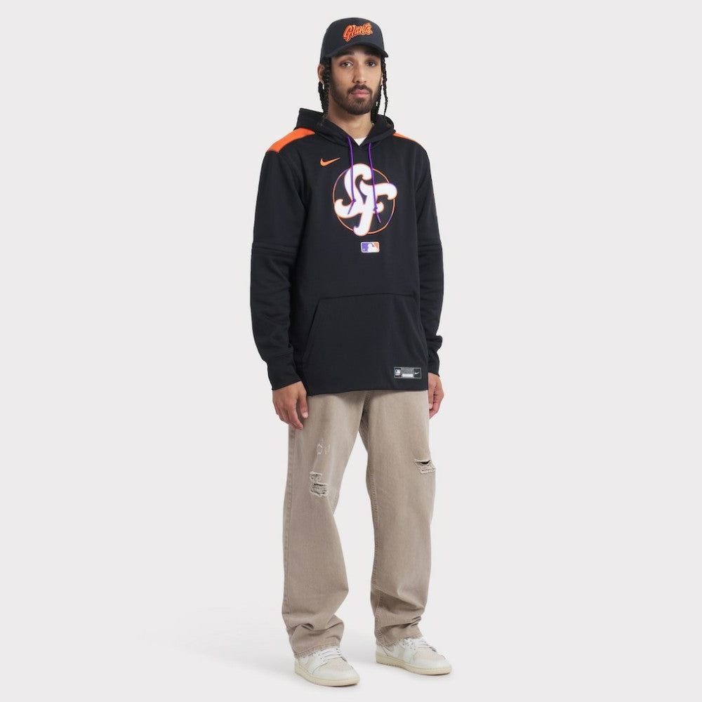 San Francisco Giants 2025 City Connect Rise Swoosh Performance Flex Hat Black | Nike