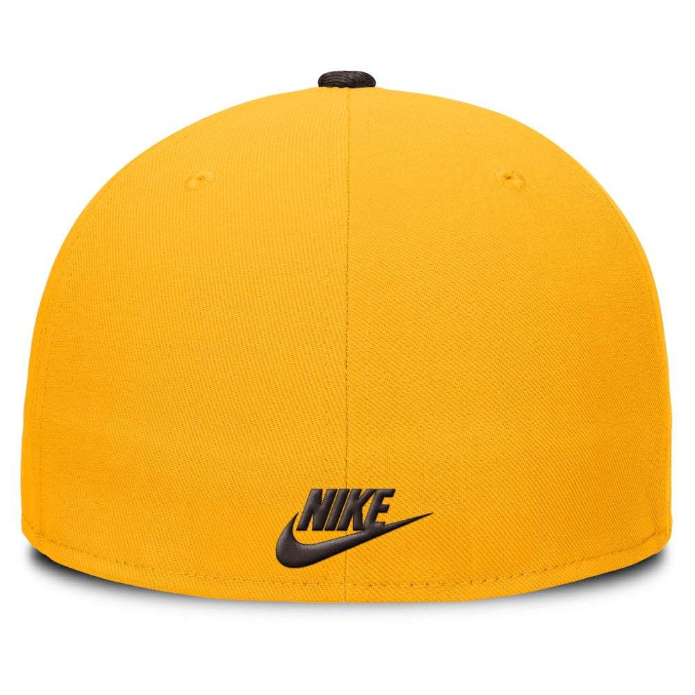 San Diego Padres Cooperstown Two-Tone Dri-FIT Round Bill True Fitted Hat Gold | Nike