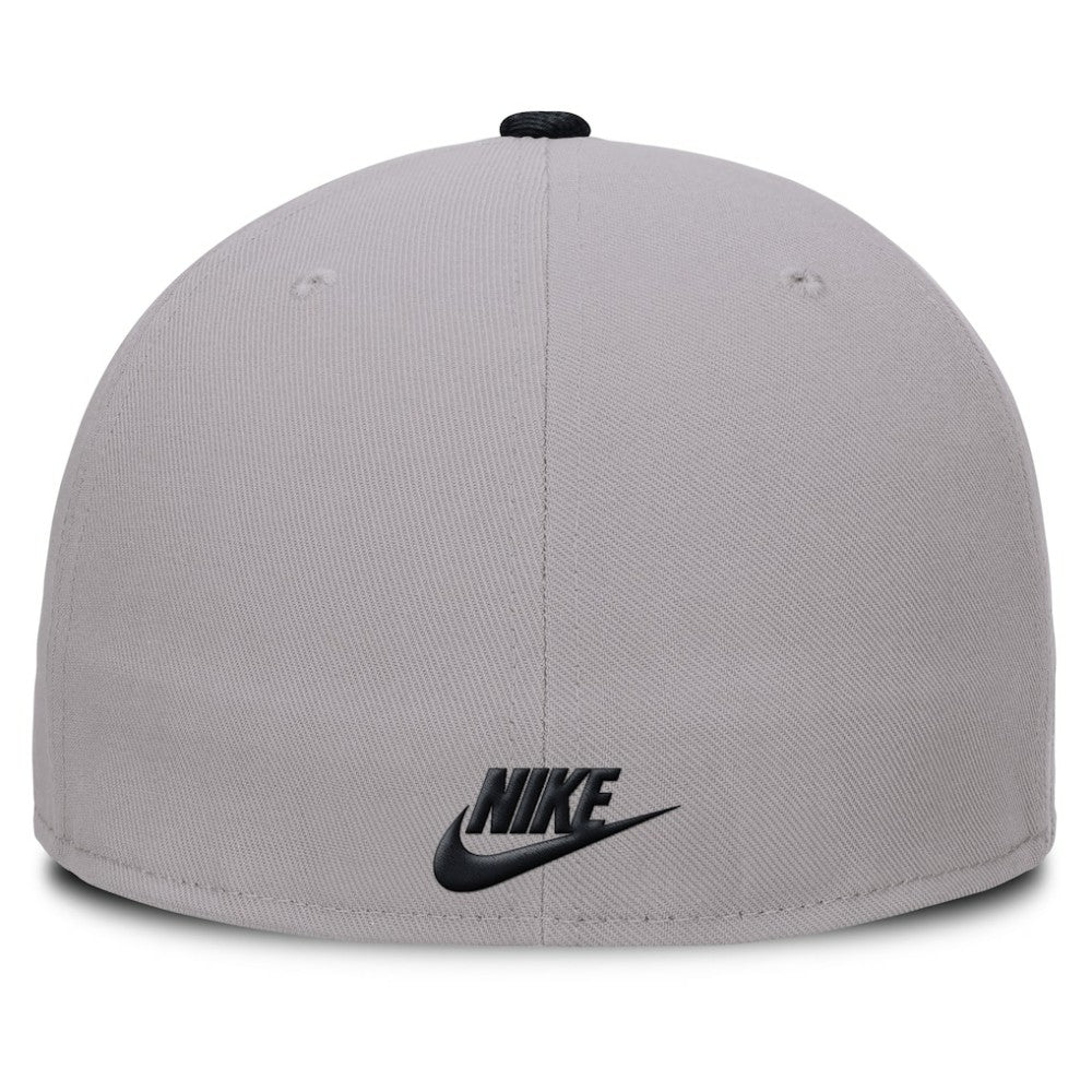 New York Yankees Cooperstown Two-Tone Dri-FIT Round Bill True Fitted Hat Gray | Nike