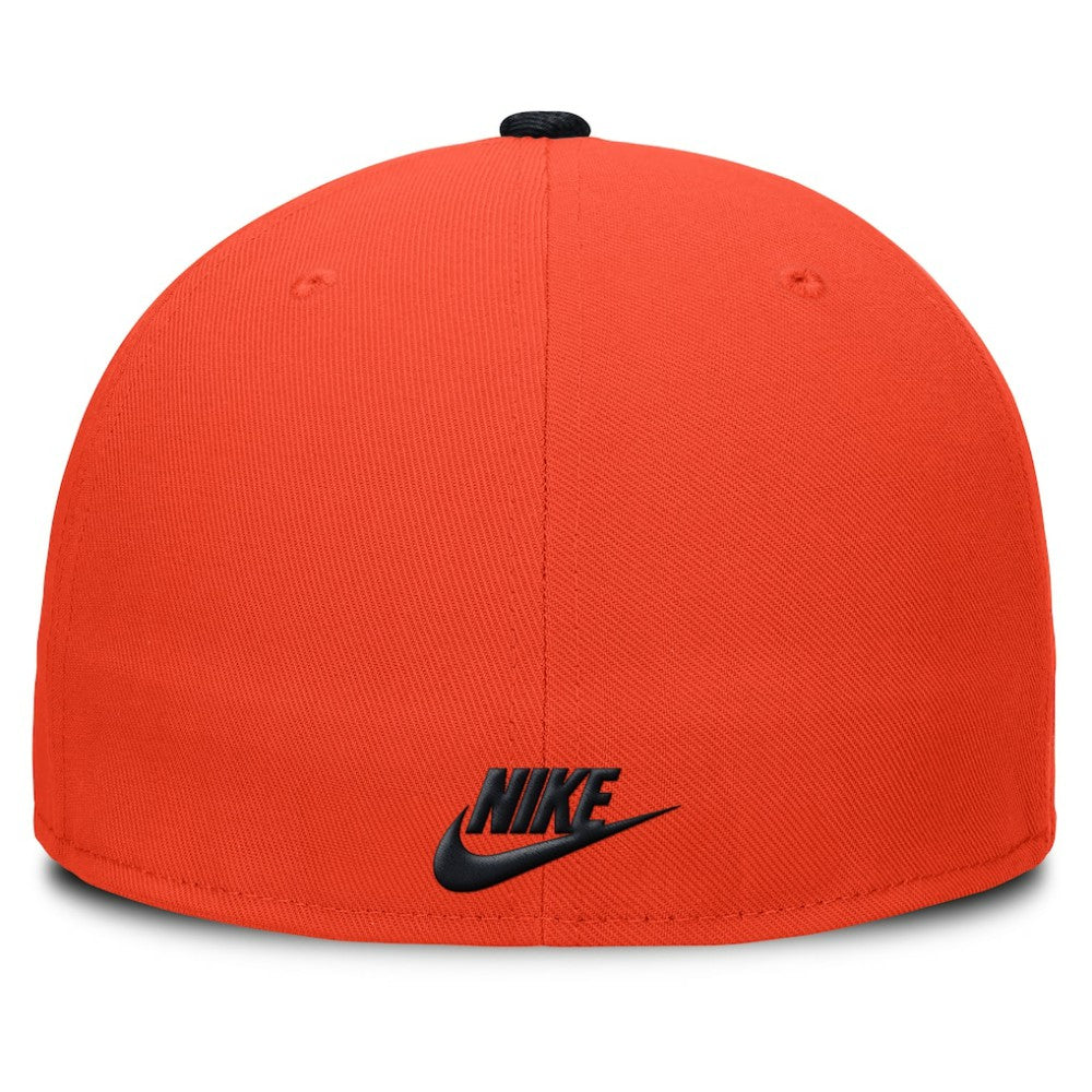 Detroit Tigers Cooperstown Two-Tone Dri-FIT Round Bill True Fitted Hat Orange | Nike