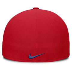 Philadelphia Phillies Wordmark Dri-FIT Round Bill True Fitted Hat Red | Nike