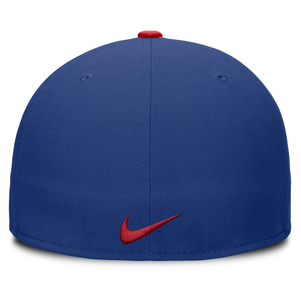 Texas Rangers Primetime Dri-FIT Round Bill True Fitted Hat Royal | Nike