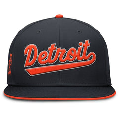 Detroit Tigers Primetime Dri-FIT Round Bill True Fitted Hat Navy | Nike