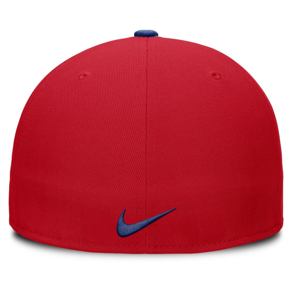 Philadelphia Phillies Primetime Dri-FIT Round Bill True Fitted Hat Red | Nike