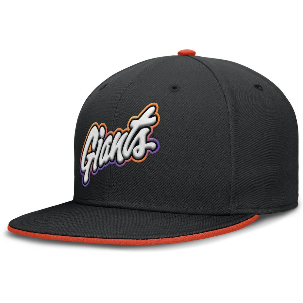 San Francisco Giants 2025 City Connect True Performance Fitted Hat Black | Nike