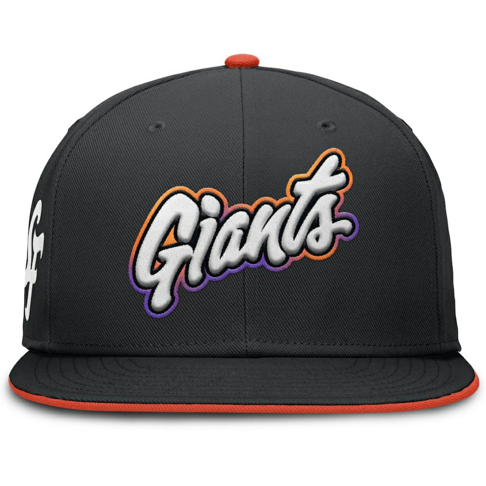 San Francisco Giants 2025 City Connect True Performance Fitted Hat Black | Nike