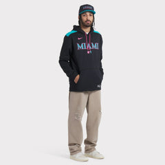 Miami Marlins 2025 City Connect Performance Fitted Hat Black | Nike