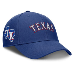 Texas Rangers Rise Gaberdine Adjustable Hat Royal | Nike