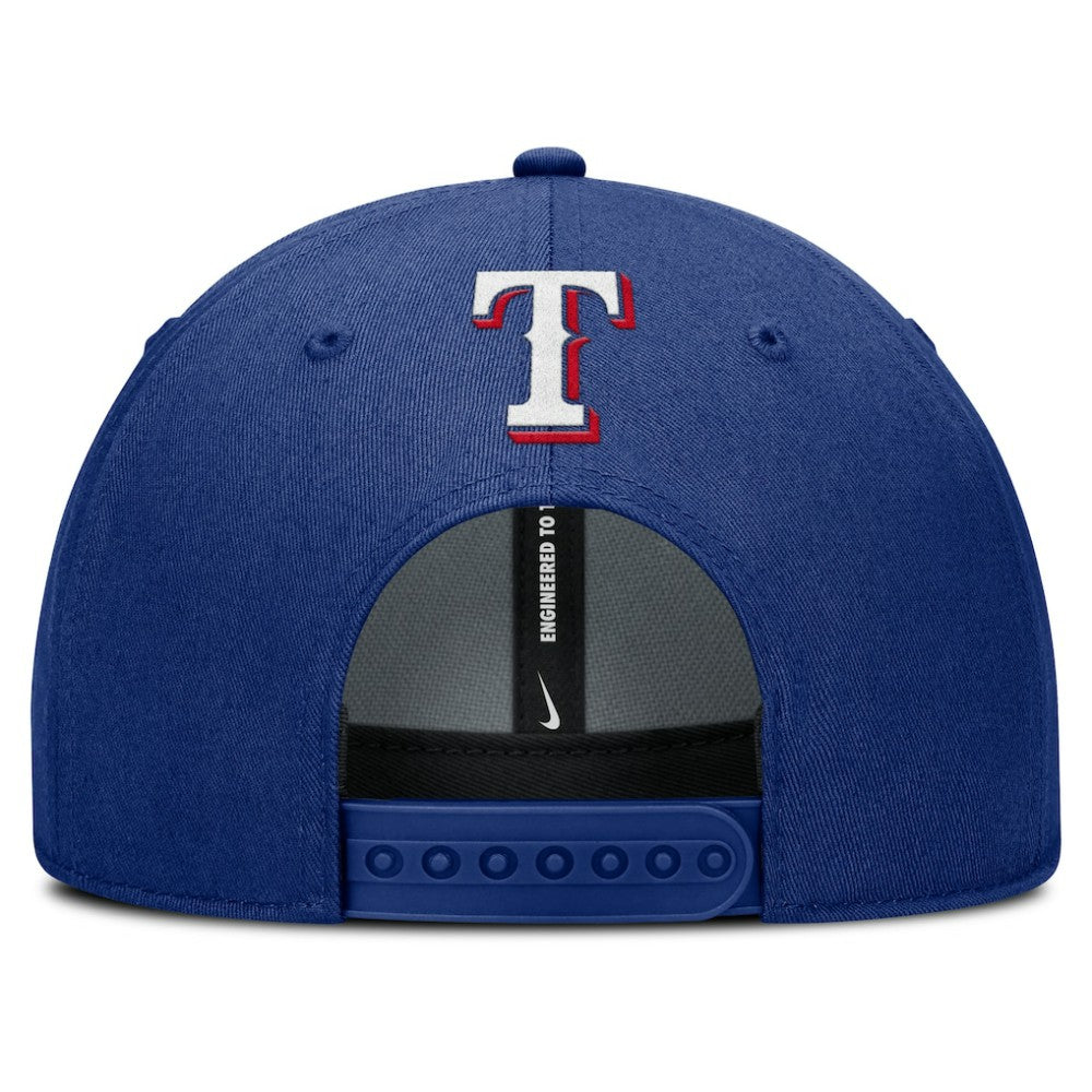 Texas Rangers Rise Gaberdine Adjustable Hat Royal | Nike